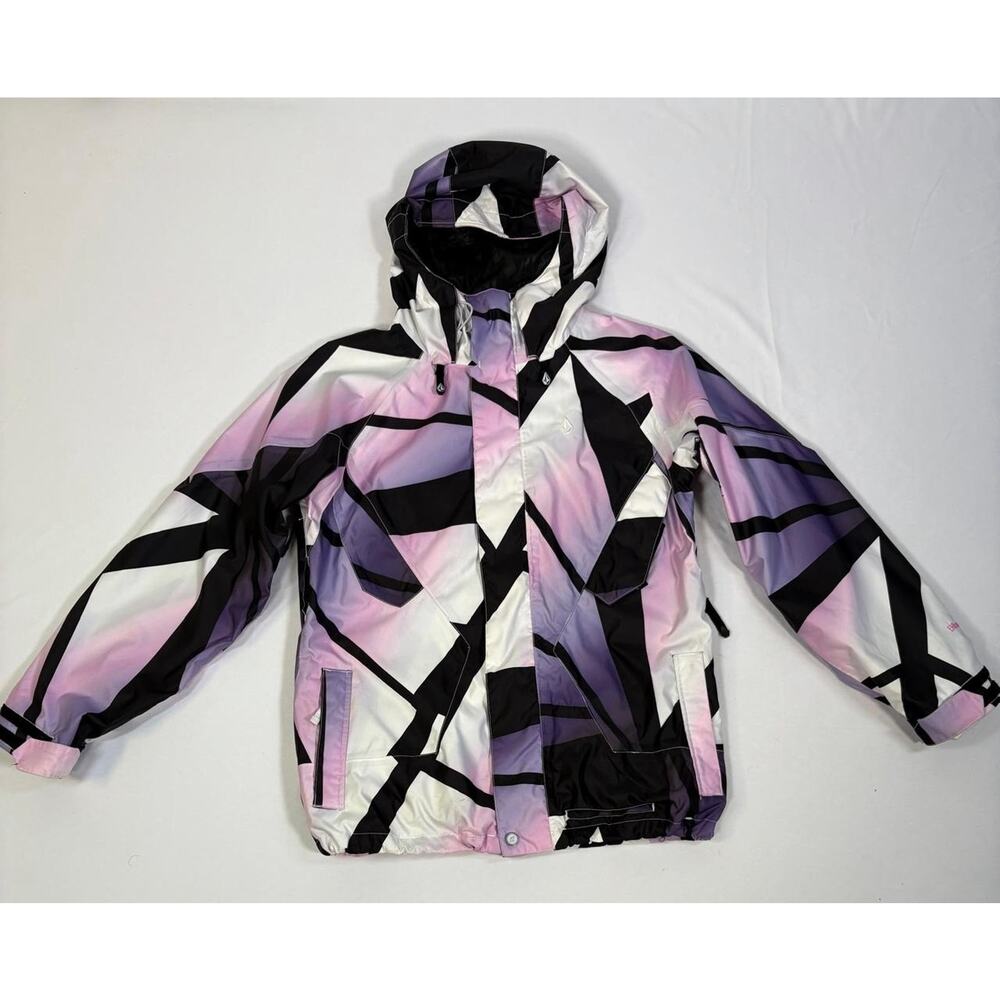 Volcom Nimbus Snowboard Ski Jacket Thermal Geomet… - image 1